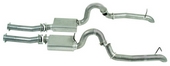 MAC Ford Mustang 1987-1993 GT 5.0L, 2" Cat-Back System